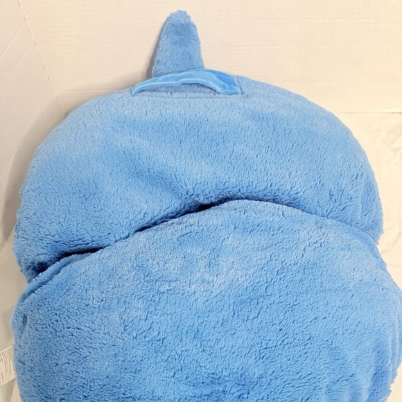 Happy Nappers Blue Shark Pillow Sleeping Bag Sleepy Sack Medium 3-6 yr old - Picture 9 of 9